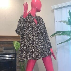 Zara Cheetah Tunic / Top